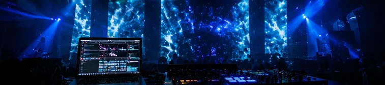 Automated VJ for DJ Bars